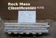 Rock Mass Classification