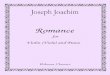 Joseph Joachim Romance for Violin Viola and Piano 193780 1