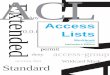 Access List Workbook Instructor Ver 1.2