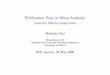 Publication Bias in Meta-Analysis Selection Method Approaches