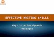 Effective Writing Skills.ppt