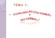 Comunicación verbal y no verbal(1)