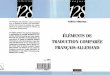 Marcel Pérennec Éléments de traduction comparée français-allemand  1993