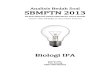 Analisis Bedah Soal SBMPTN 2013 Biologi IPA.pdf