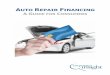 Auto Repair Financing - A Guide for Consumer