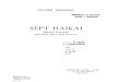 Olivier Messiaen - Sept Haikai (Esquisses Japonaises)