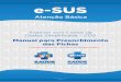 Manual_E-SUS- CDS - Sistema de Coleta de Dados Simplificada - Manual Para Preenchimento Das Fichas