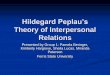 Hildegard Peplaus Theory of Interpersonal Relations