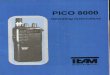 Team - Pico 8000 (User Manual + Circuit (schematic diagram) & PCB layout. CB handheld radio UK/EU 80 channel