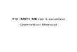 TX-MPI Mine Locator Manual