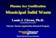 Lou Circeo-Plasma Arc Gasification of Solid Waste