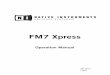 FM7 Xpress Manual English