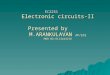 Electronics Circuits II Ppt
