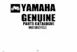 Yamaha xv750K parts catalogue