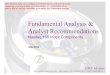 Fundamental Equity Analysis & Recommandations - NDX 100 Index - Nasdaq 100 Index Components
