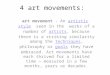 4 art movements   test