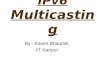 IPv6 multicasting
