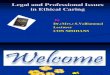 Legal and professional issuses in Ethical nursing.ppt