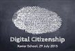 Digital Citizenship - Xavier School - 20150729