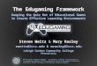 Steven Weitz and Mary Rasley - The Edugaming Framework: Keeping the Quiz out of Educational Games to Create Effective Learning Environments