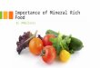 Mineral rich Food - JMWellness