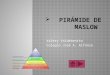 Pirámide de maslow2