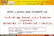 Technology based distribution channels / networks in financial industry