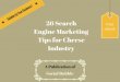 26 search engine marketing tips for cheese industry