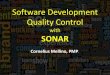 Software Development Quality Control with SONAR