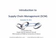 Supply Chain Management & new trends