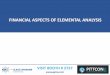 Financial Aspects of Elemental Analysis