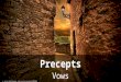 Precepts and Vows