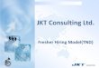 JKTC-Fresher Hiring Model