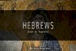 Hebrews 3:1-19 - Checkup
