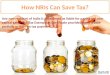 How NRIs can save tax?