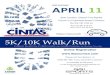 5K 10k Run Walk Flyer