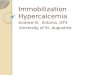 Immobilization Hypercalemia