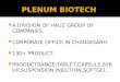 PLENUM BIOTECH-A DIVISION OF HAUZ GROUP OF COMPANIES