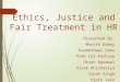 ethics and justice in HRM