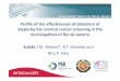 HTAi 2015 - Profile of the effectiveness of detection of atypia by the cervical cancer screening in the municipalities of Rio de Janeiro