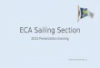 ECA Sailing Section Prizegiving 2013