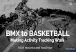 BMX to Basketball, Making Activity Tracking Work