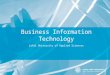 Business Information Technology
