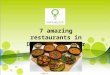 Amazing restaurants in delhi