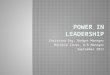 Power in leadership AAWCC