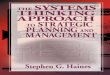 The Systems Thinking Approach to Strategic Planning and Management by Stephen Haines