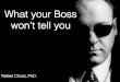 Lecture - What your boss wont tell you rafael chiuzi