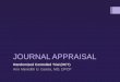 Critical Appraisal - RCT
