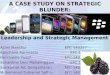 Strategic Blunder of Blackberry