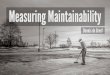 Measuring maintainability; software metrics explained
